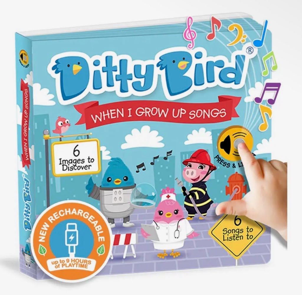 Ditty Bird When I Grow Up Sound Book
