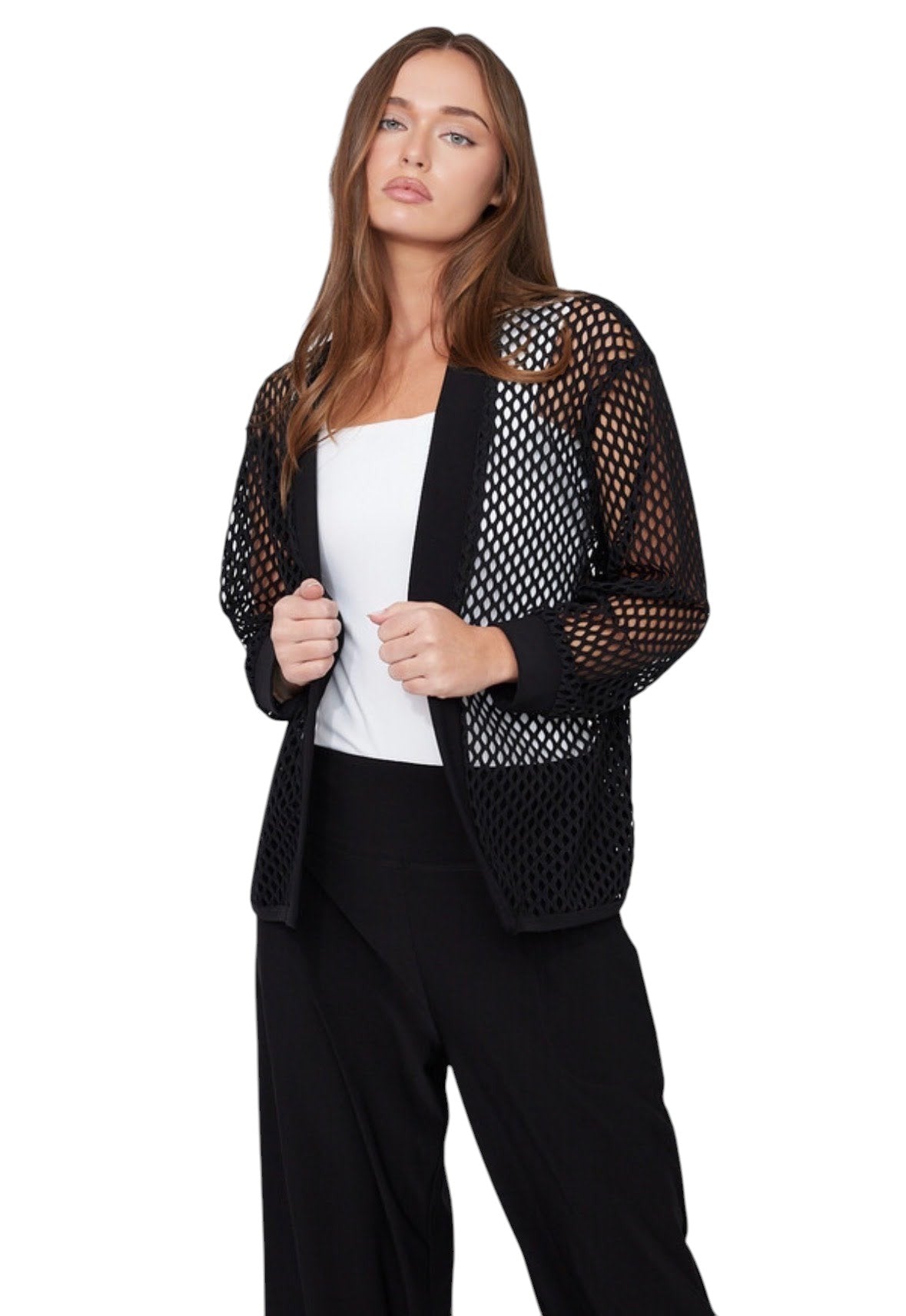 Compli K Mesh Cardigan 36100