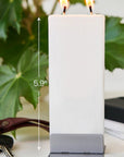 Flatyz Sea Shell Coral Christmas Tree Candle
