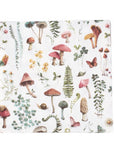 Mushroom Study Lunch Napkins