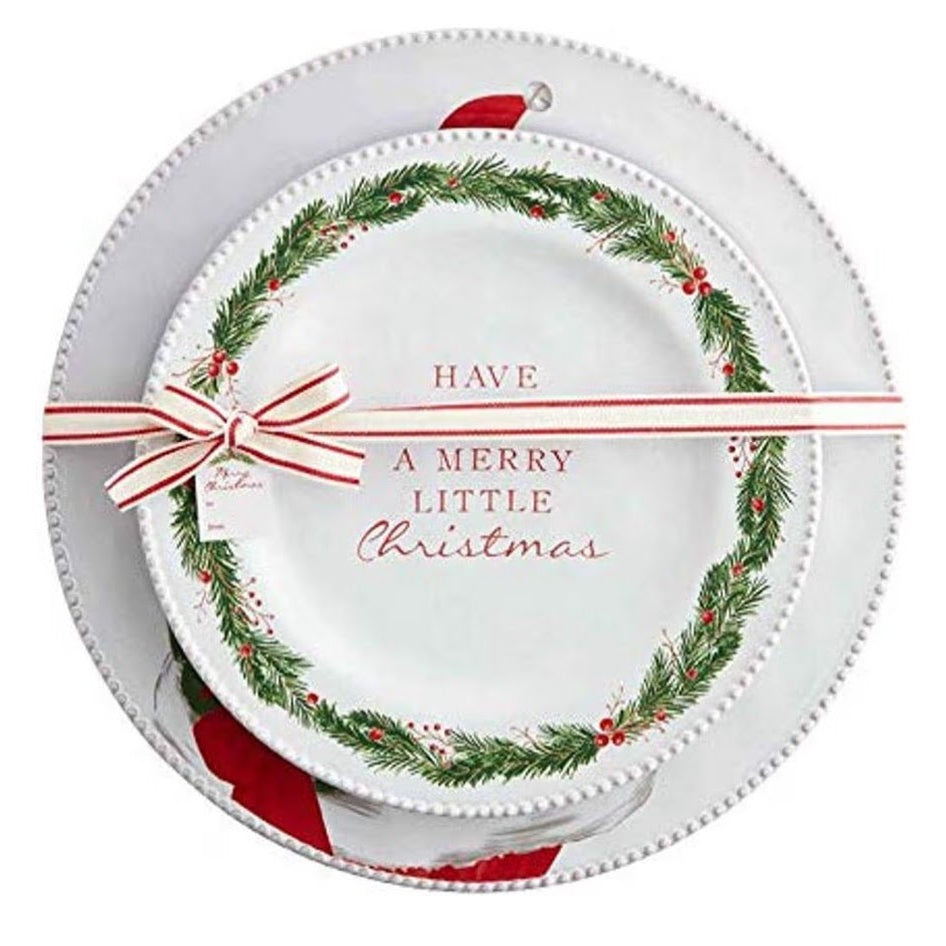 Mud Pie Santa Serving Platter Set