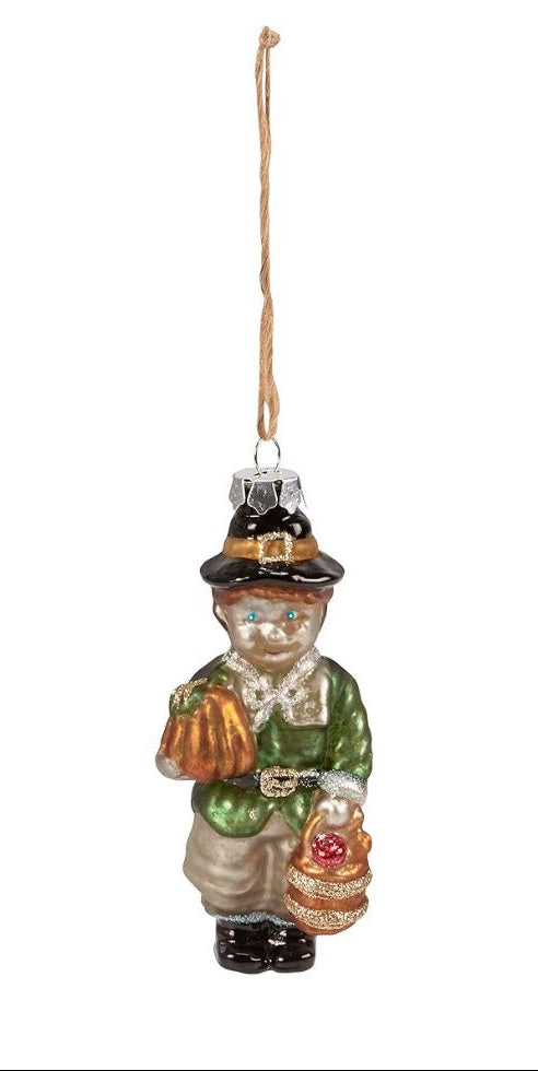 Pilgrim Boy Ornament