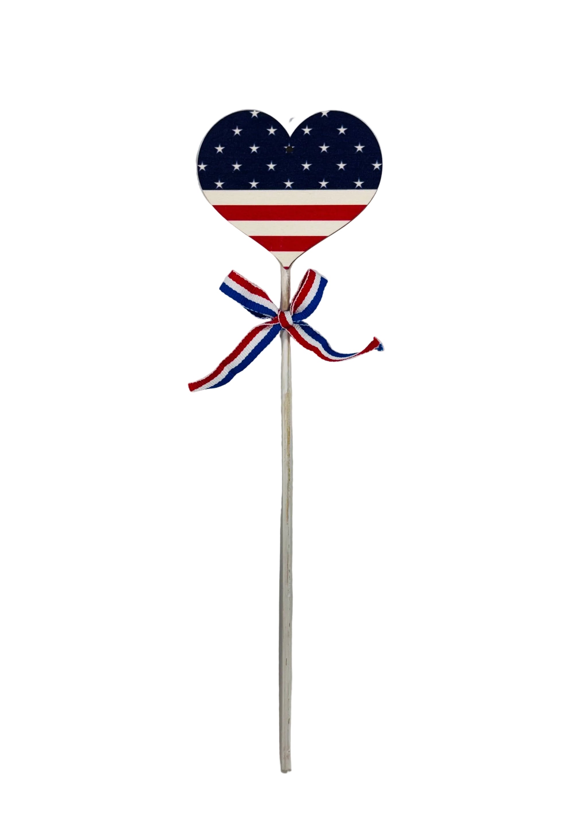 Patriotic Heart Pick
