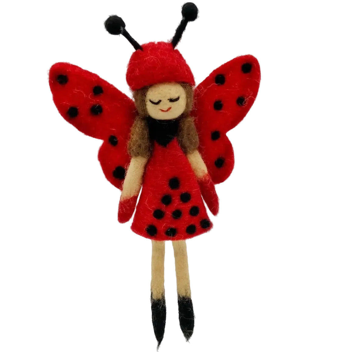 Ladybug Girl Ornament