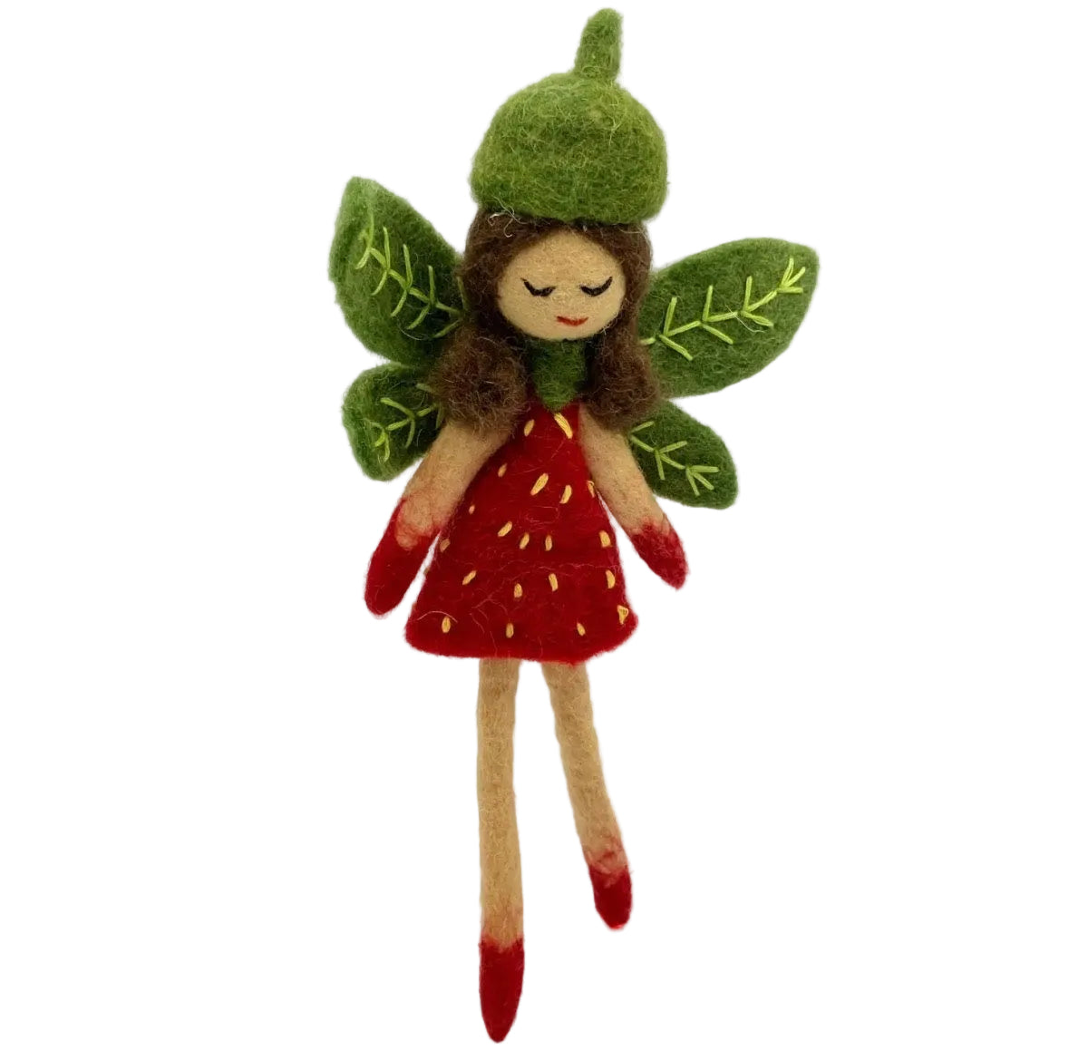 Strawberry Meadow Girl Ornament