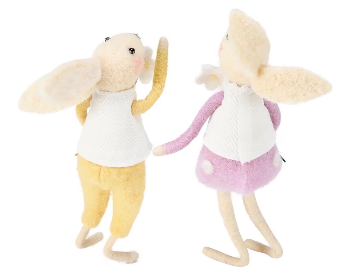 Rabbit Couple Critter Set