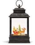 Santa And Sleigh Musical Lantern