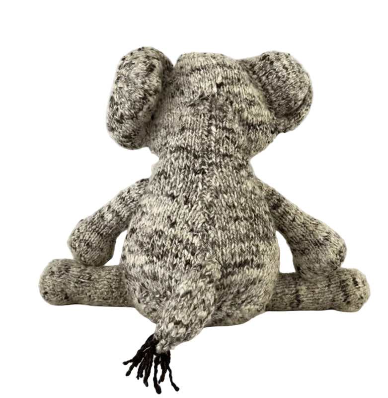 finn + emma Organic Wool Knit Elliott the Elephant Animal