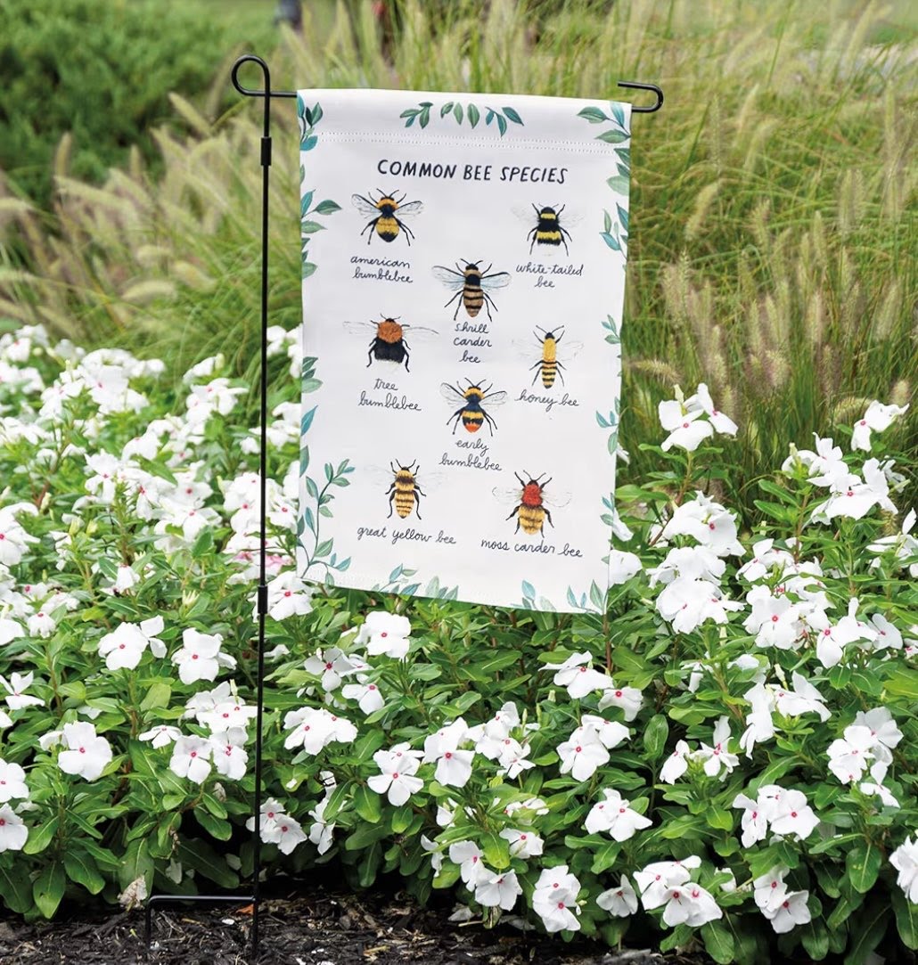 Common Bees Garden Flag 112609