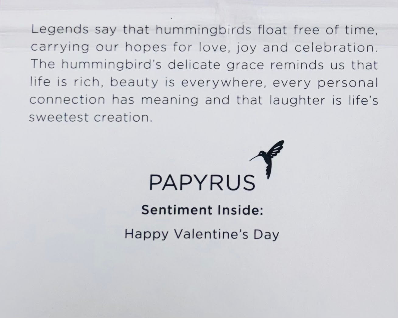 Papyrus Valentine's Day Card