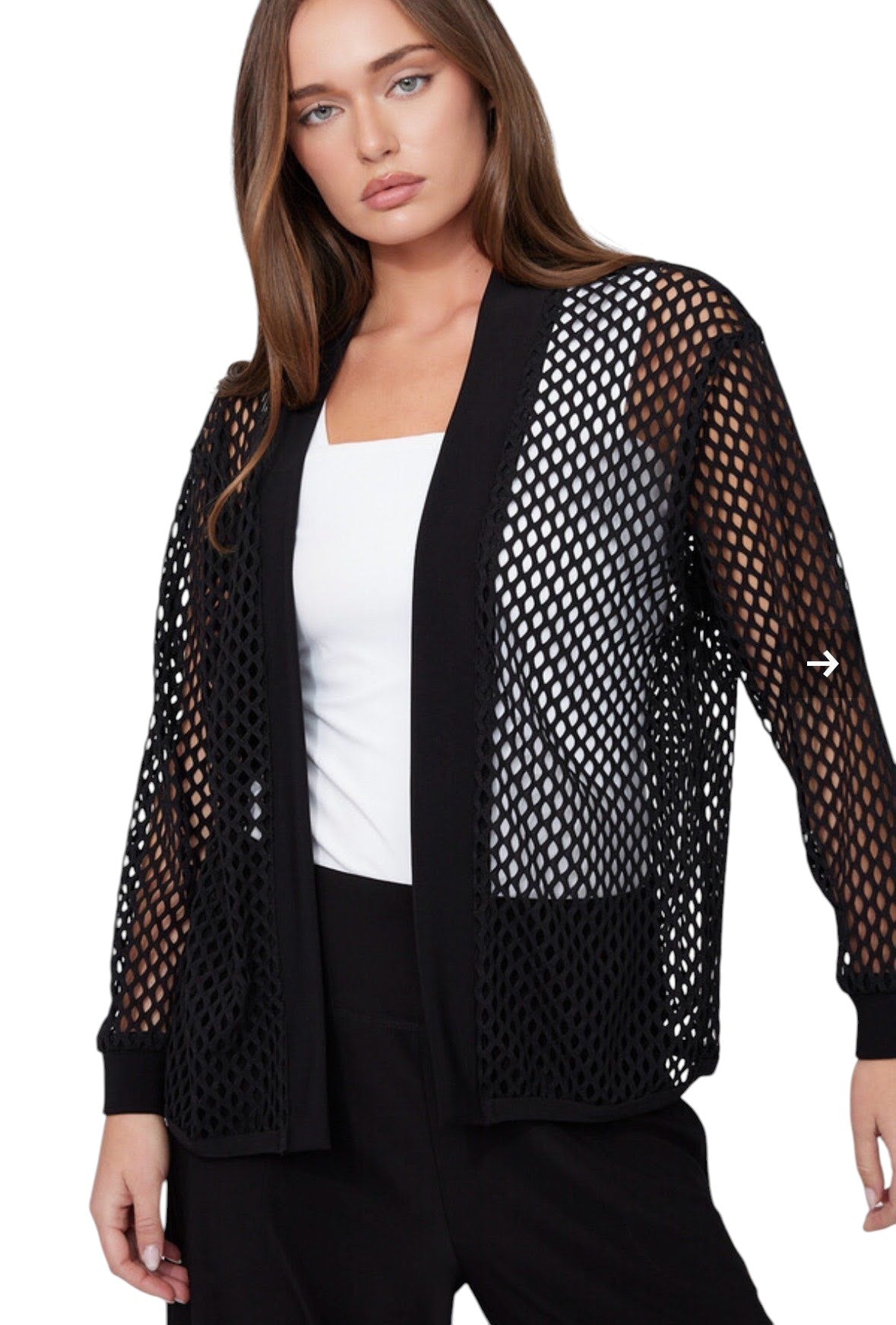 Compli K Mesh Cardigan 36100