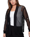 Compli K Mesh Cardigan 36100