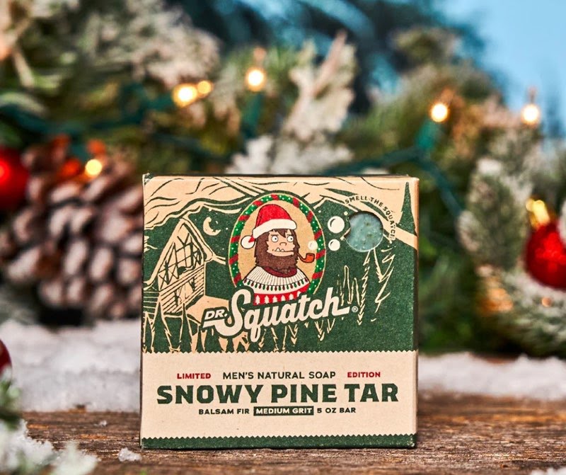 Dr. Squatch Limited Edition Christmas Gift Set Bar Soaps