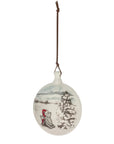 Winne-the-Pooh & Piglet Christmas Ornament
