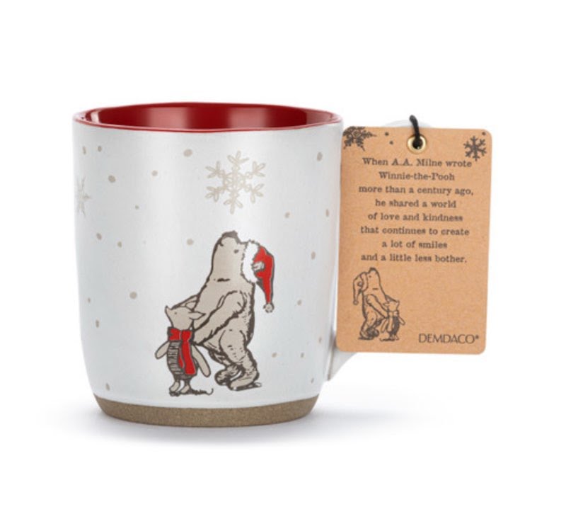 Winnie-the-Pooh and Piglet Christmas Mug