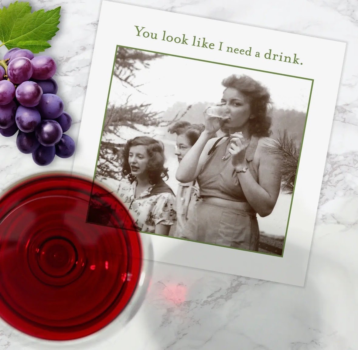 You Look Like I Need A Drink Cocktail Napkins