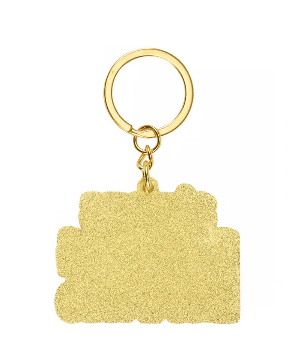 Always Running Late Club Keychain