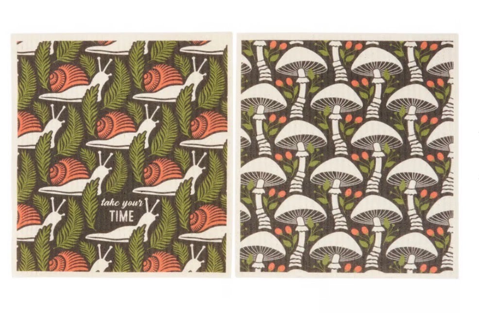 Take Time Swedish Dishcloth Duo