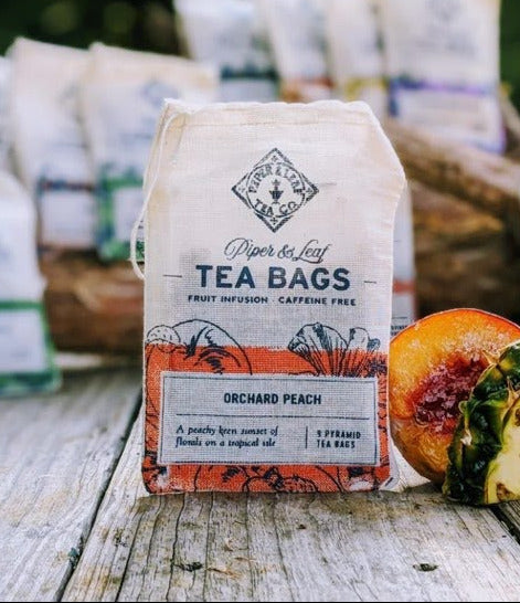 Piper &amp; Leaf Orchard Peach Tea Bags