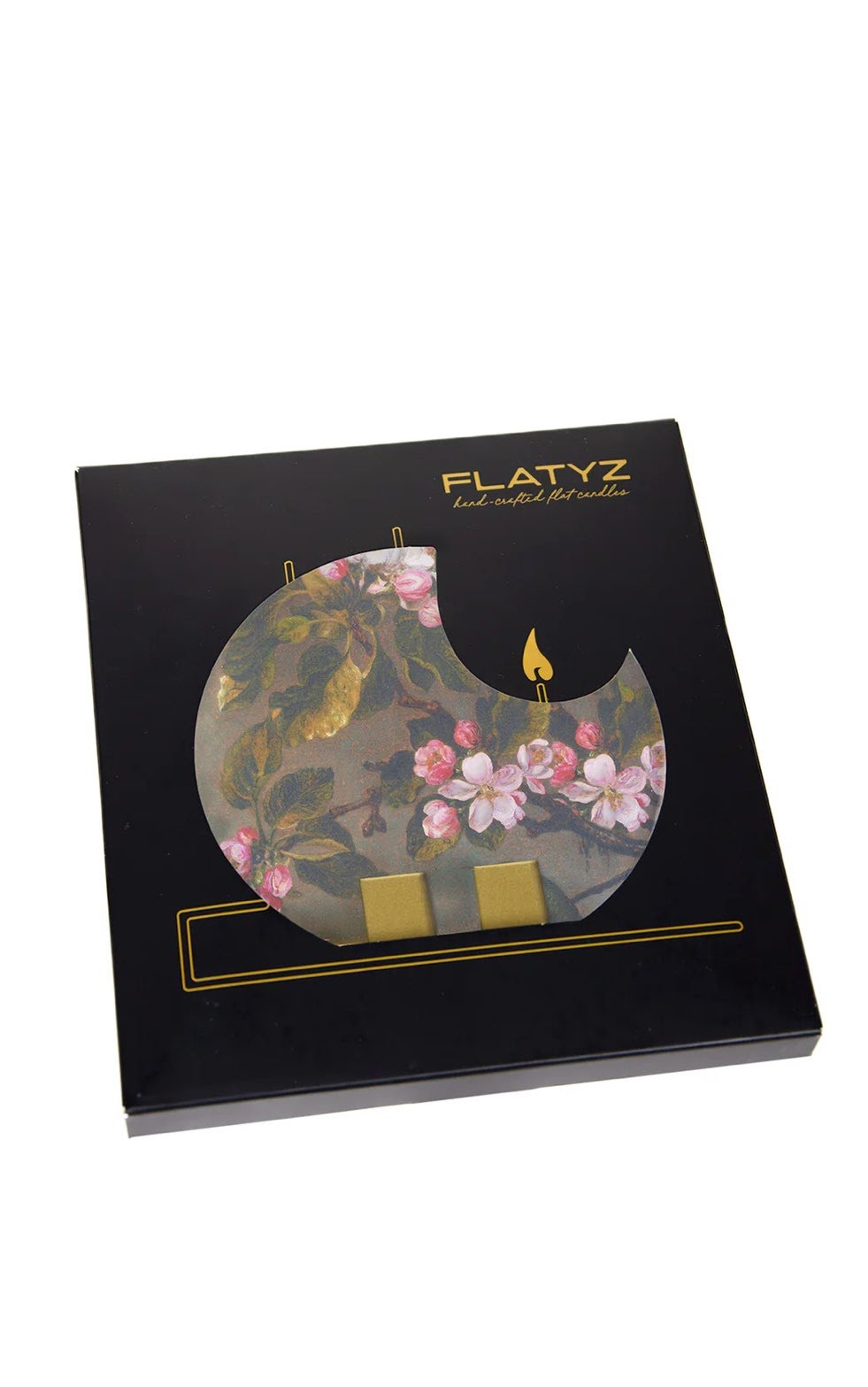Flatyz Heade Hummingbird &amp; Apple Blossoms Candle