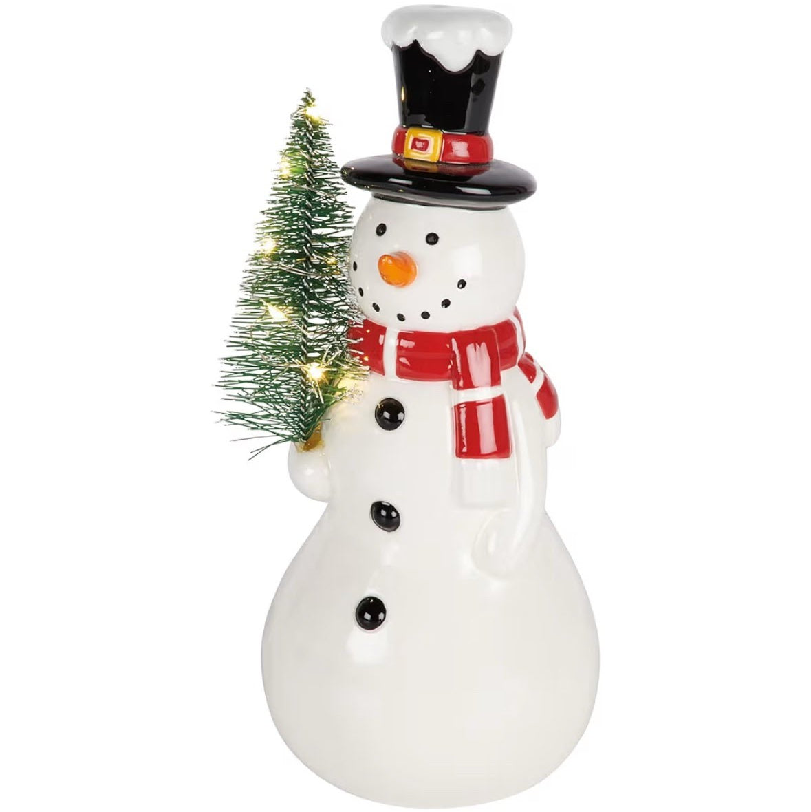Lighted Christmas Snowman