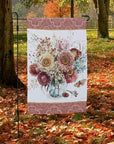 Fall Florals Garden Flag