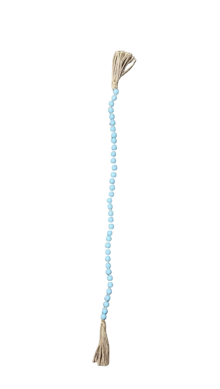 Baby Blue Beaded Garland