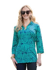 La Mer Luxe Deco Tunic Top 267K-L52K