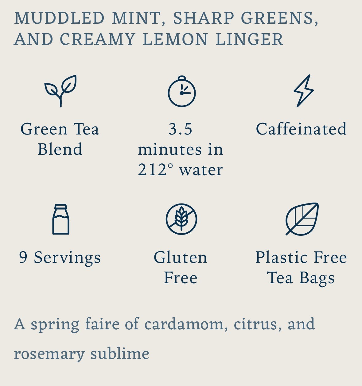 Piper &amp; Leaf Tea Co. Springdrop Spritzer