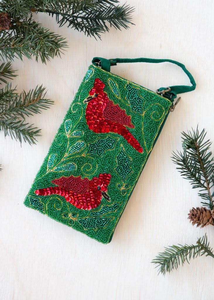 Christmas Cardinals Purse
