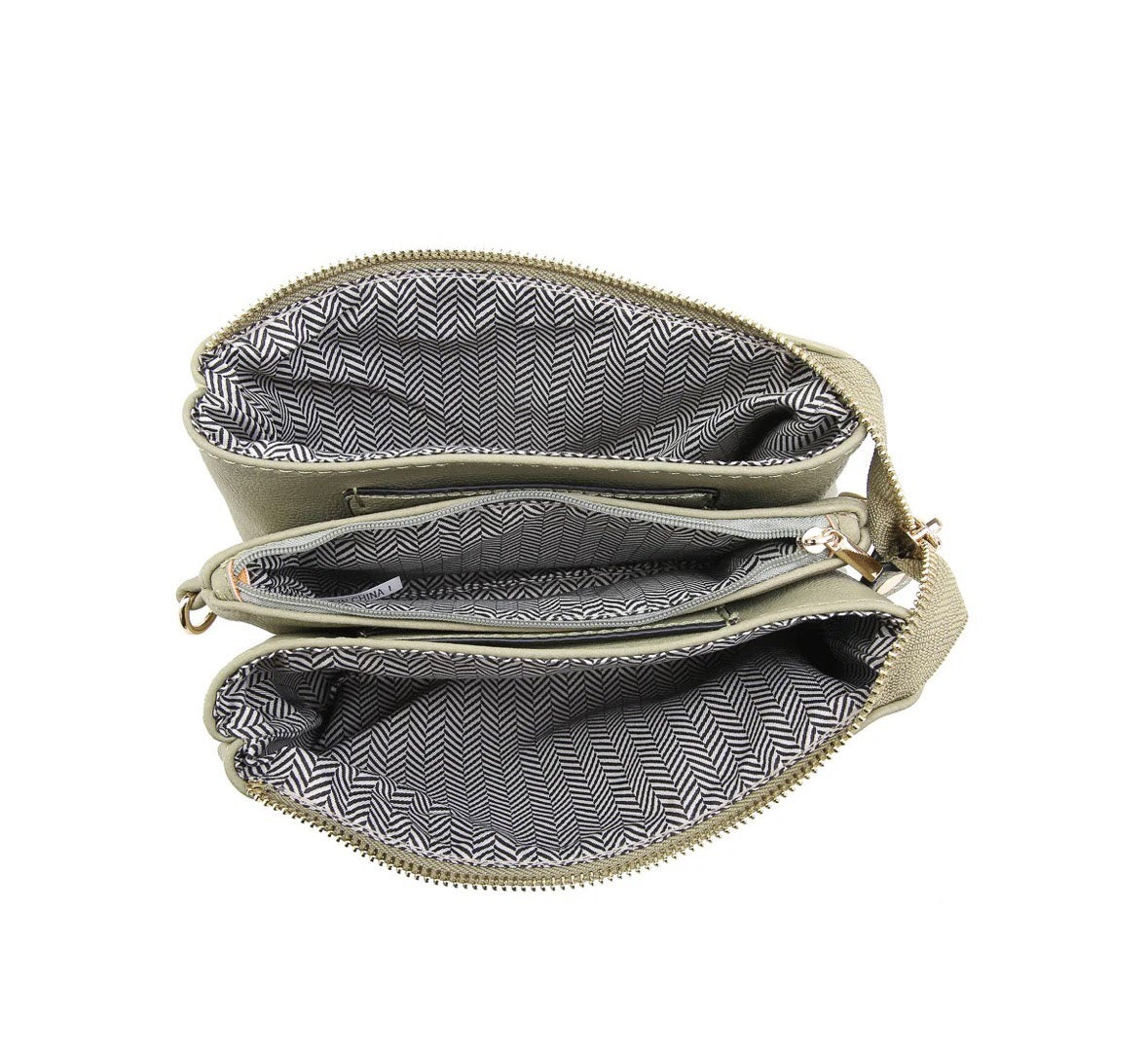 JEN &amp; CO. Python Bronze Riley Crossbody