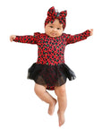 Gigi and Max Cleo Leopard Tutu Christmas Dress
