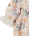 Tesa Babe Vintage Floral Linen Romper