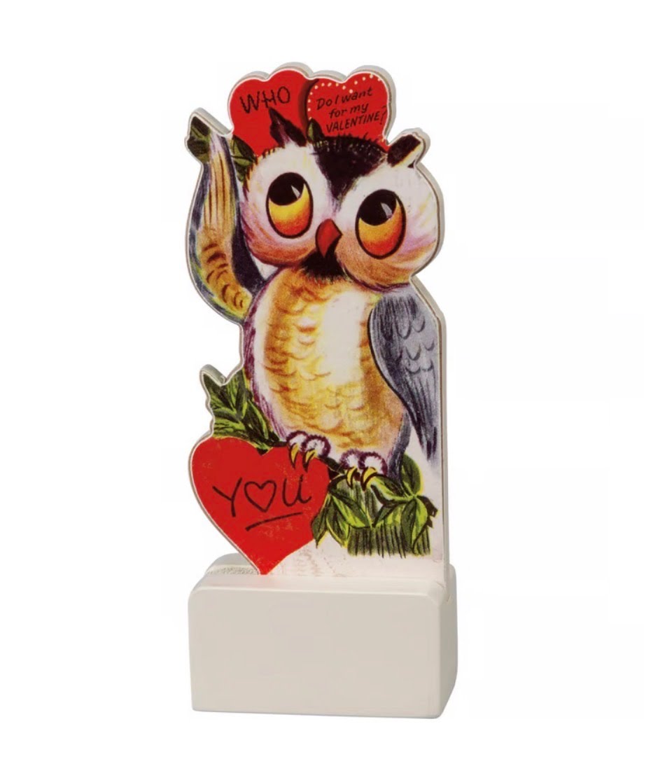 Who Do I Want For My Valentine Owl Valentine's Day Decor