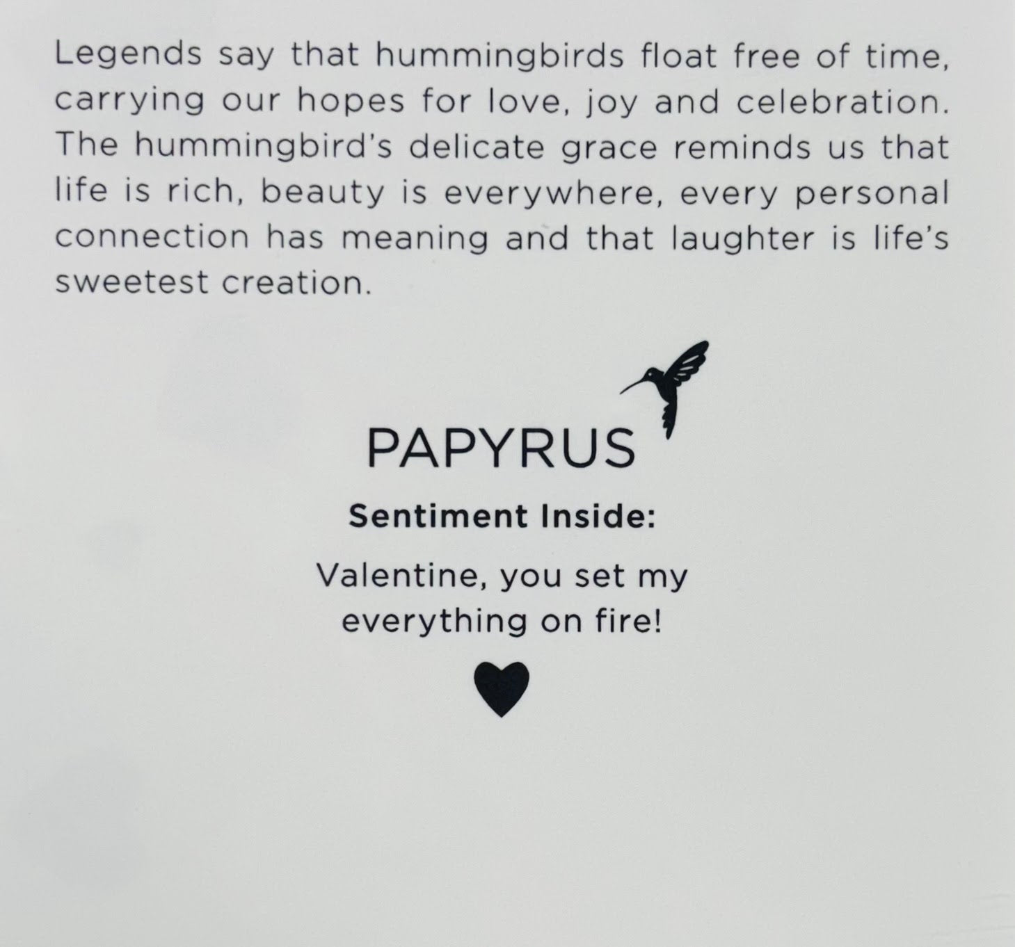 Papyrus Valentine's Day Card
