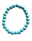 Boho Beaded Turquoise Stretch Bracelet
