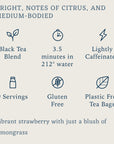 Piper & Leaf Lemon Berry Blush Tea Bags