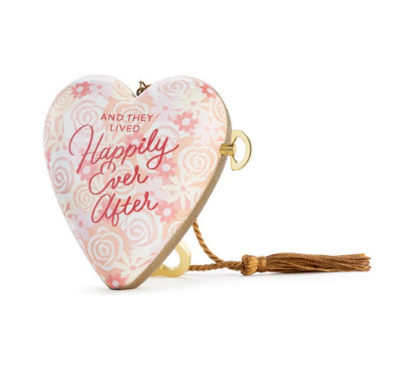 Happily Ever After Musical Art Heart Ornament