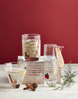 Mud Pie Eggnog Martini Glass