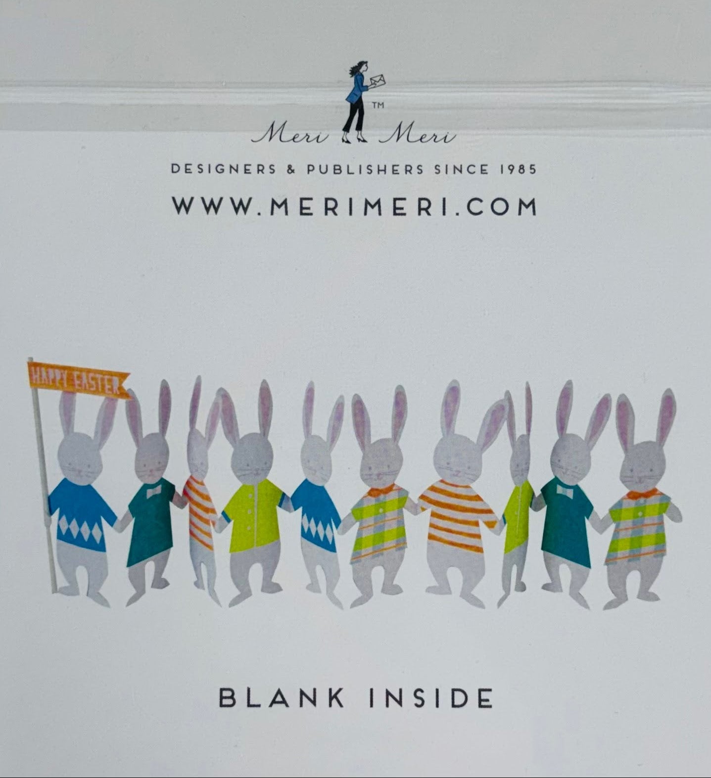 Easter Card (Bunny Garland)
