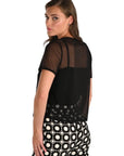 Frank Lyman Mesh Top 266147