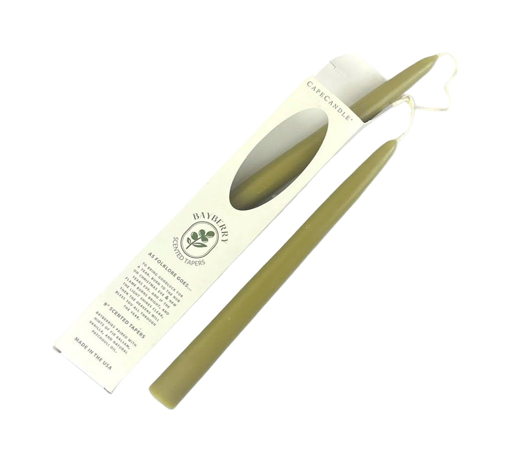 Cape Candle Bayberry Taper Candles