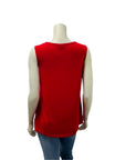 Heartstring Cowl Neck Tank Top