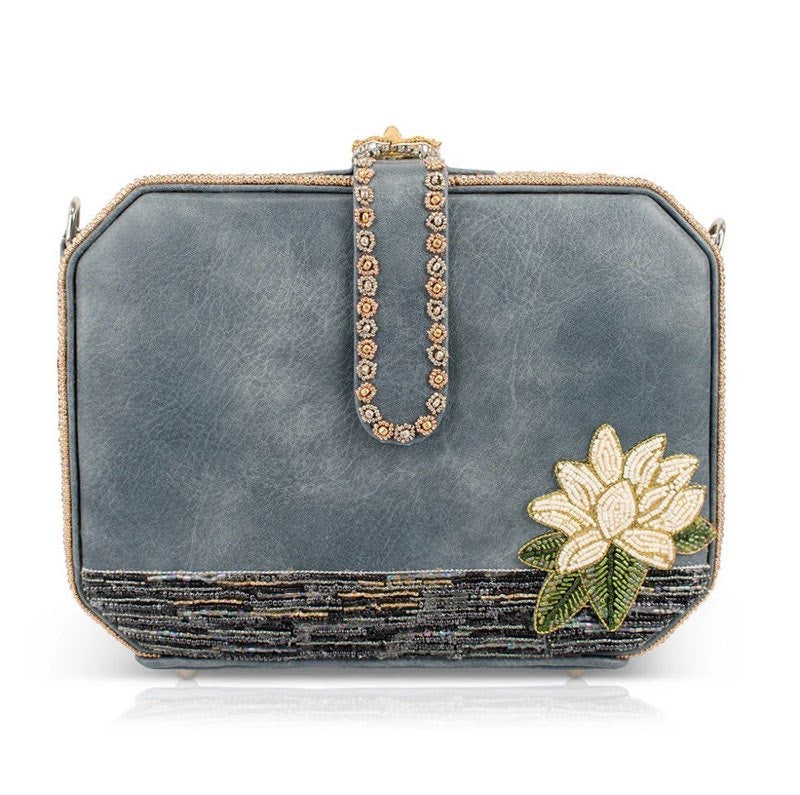Mary Frances Swan Princess Shoulder Handbag
