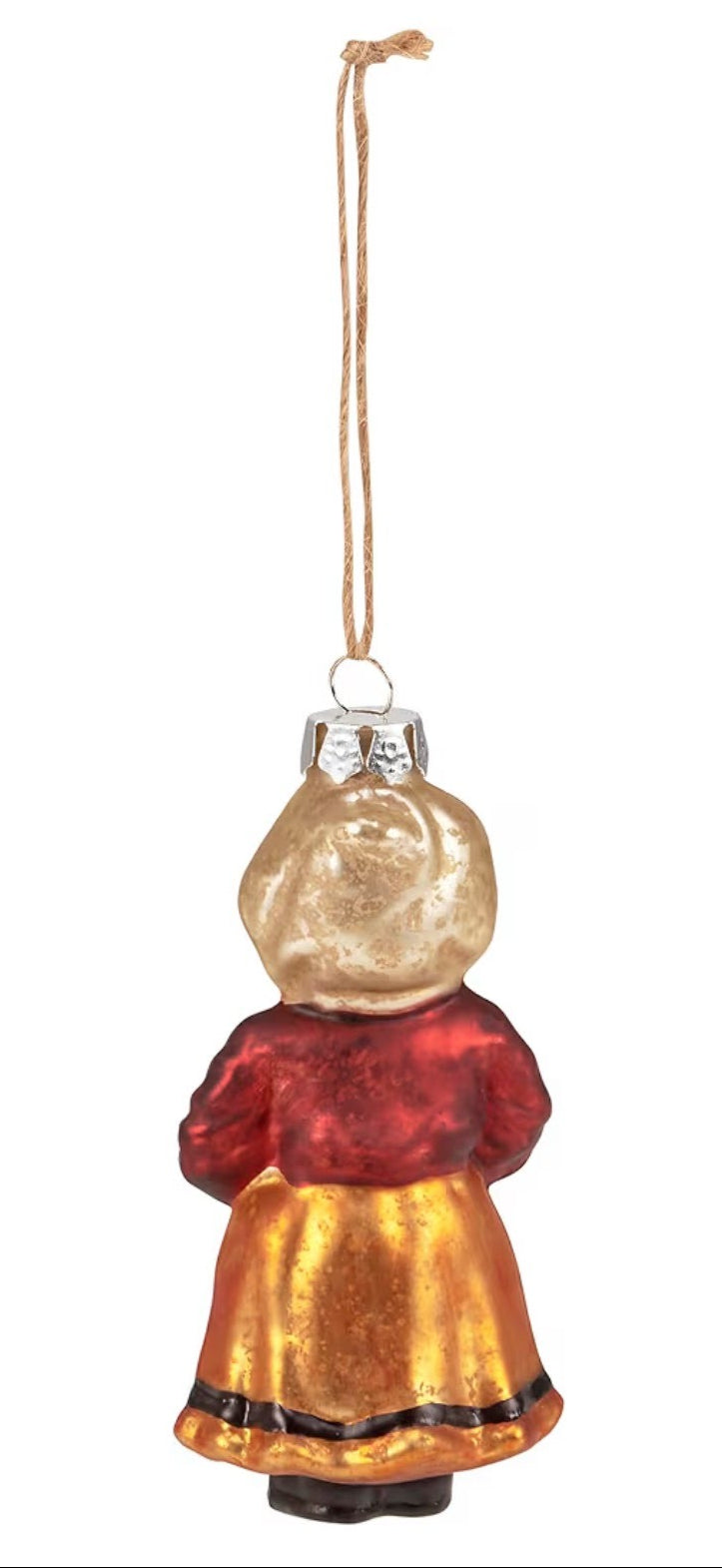 Pilgrim Girl Ornament