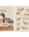 Don't Duck With The Chef Swedish Dishcloth Duo