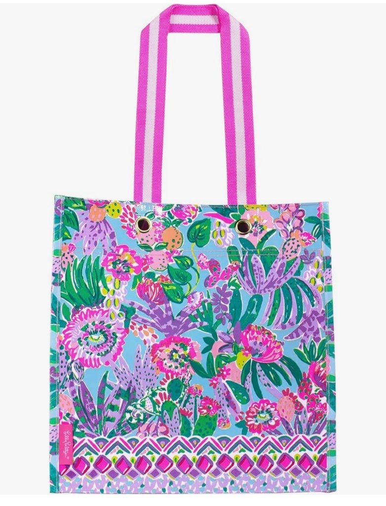 Lilly Pulitzer Market Tote - Thumbnail 3