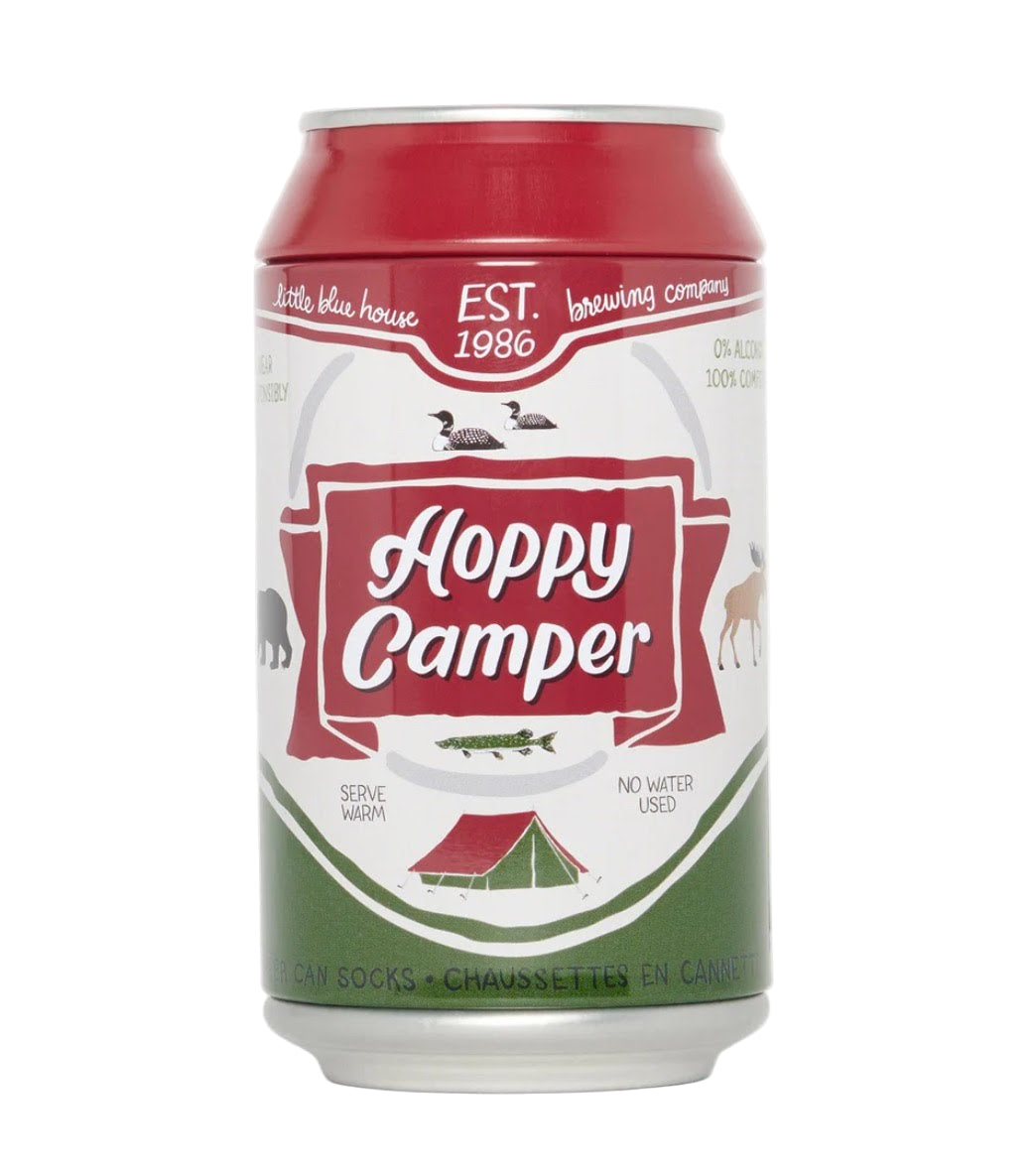 Hoppy Campers Beer Can Socks