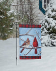 Cardinal Couple Garden Flag