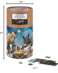 Christmas Farm Animals Nativity Puzzle